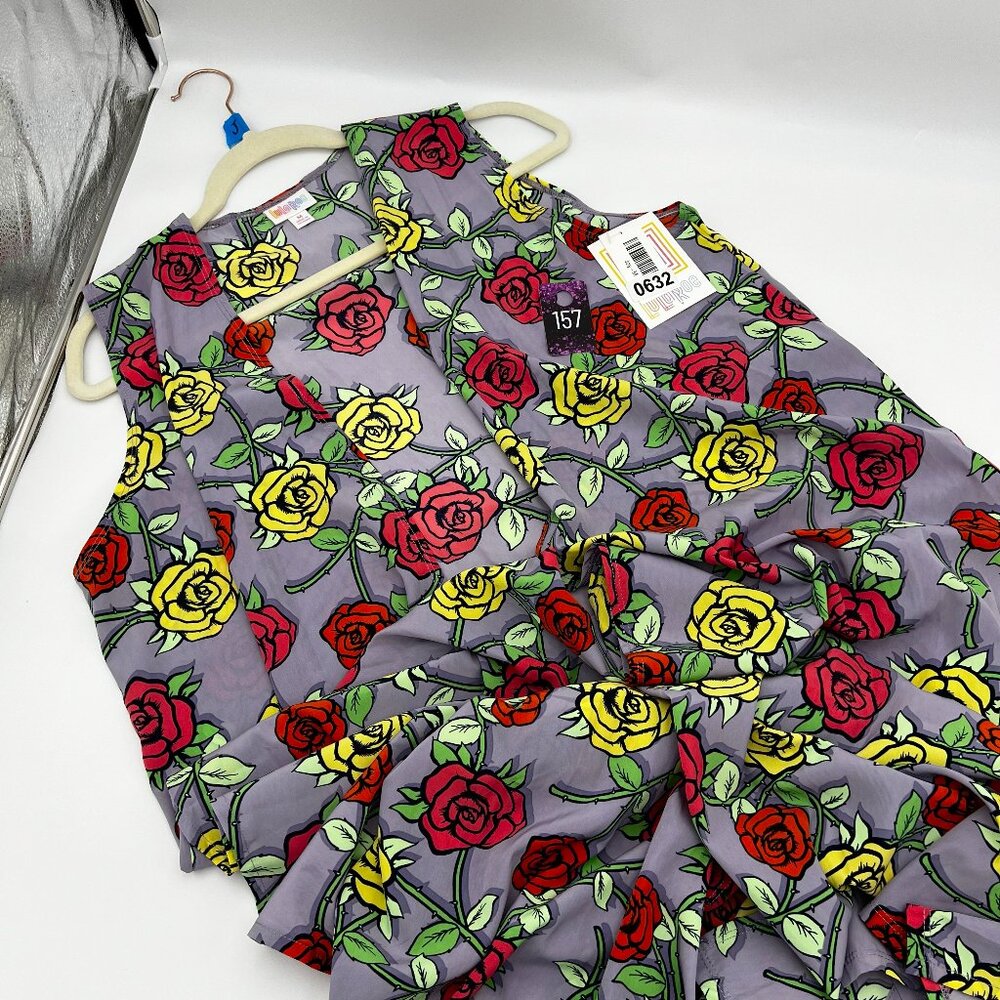 New With Tags LuLaRoe Joy Long Vest M (10-12)